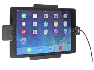 Brodit държач за кола за Apple iPad Air/iPad 6/5, без калъф, със CL/USB зареждане, със защита