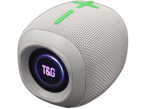 T&G TG-389, tragbarer Lautsprecher, Schutzart IPX5, grau