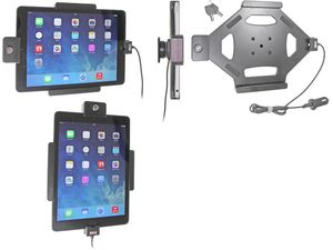 Brodit autós tartó Apple iPad 9.7 Új, tok nélkül, töltés cigtől. öngyújtó / USB / zár