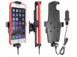 Brodit държач Apple iPhone 14/13/12/11 Pro Max/Xs Max/14/8/7/6s Plus в калъф, с пружина, CL/USB