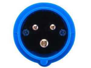 Zöld cellás adapter piros CEE 16A 400V kék CEE 16A 230V-ra, IP44
