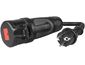 Adaptor de celule verzi roșu CEE 16A 400V la 230V Schuko, IP44
