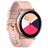 Mobilly curea Essential Vertical Grain Vertical Rose Gold Buckle universal Quick Release 20mm, roz nude