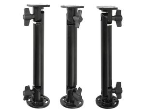 Brodit bază de montare 10", înălțime 264 mm, bază rotundă, adaptor pătrat cu găuri AMPS
