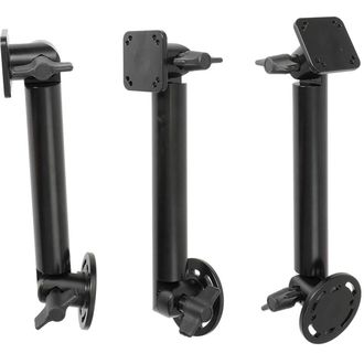 Brodit bază de montare 10", înălțime 264 mm, bază rotundă, adaptor pătrat cu găuri AMPS
