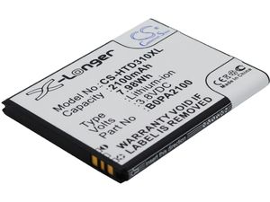 Akku für Htc Desire V1, Htc Desire 310, 2100 mAh, Li-Ion