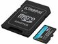 Kingston Canvas Go Plus Gen4 microSDXC 64GB U3/V30/A2, čtení 200 MB/s + SD adaptér
