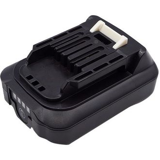 Akkumulátor Makita Cg100, Cl106fd és másokhoz, ekv. Makita BL1015, 12V/2.5Ah, Li-Ion, LED kijelzéssel.