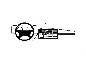 Brodit ProClip за Land Rover Discovery 94-04 (не дървен декор), за център