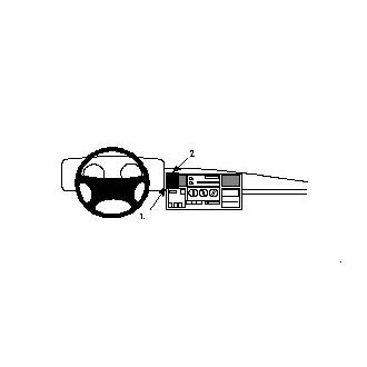 Brodit ProClip за Land Rover Discovery 94-04 (не дървен декор), за център