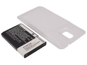 Baterie pentru Samsung Galaxy Note 3 (eq.B800BC) 6400mAh Li-ion, extinsă, inclusiv capacul alb