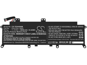 Akku für Toshiba Tecra X40, Portege X30 und andere, 4000 mAh, Li-Pol