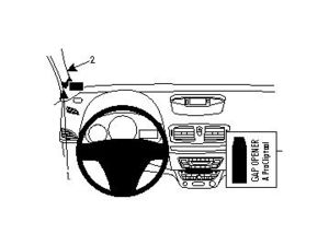 Brodit ProClip rögzítőkonzol Renault Fluence 10-15, Mégane New 09-16, balra