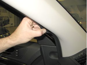 Brodit ProClip montážní konzole pro Subaru Legacy 10-14, vlevo na sloupek