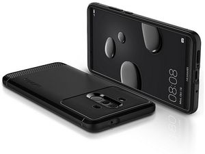 Wytrzymały pokrowiec Spigen Rugged Armor dla Huawei Mate 10 Pro czarny