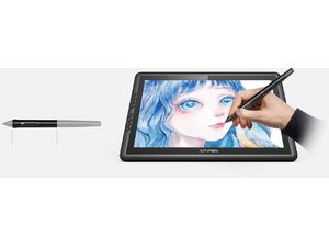 XPPen P02S stilou activ cu husă de călătorie și penițe de rezervă pentru Artist 22 Pro/22E Pro