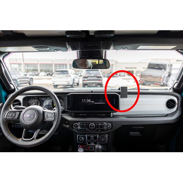 Brodit ProClip montážní konzole pro Jeep Gladiator/Wrangler 24-25, na střed