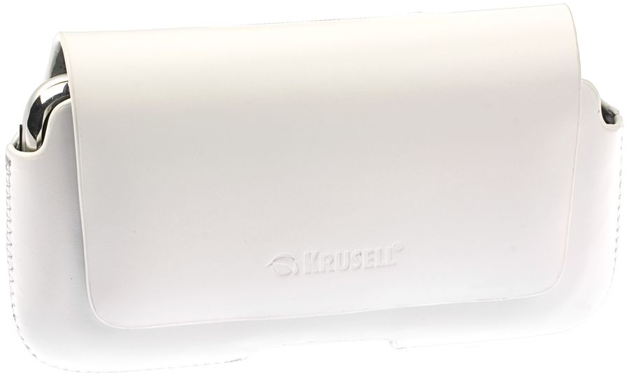 Krusell pouzdro Hector - L - HTC HD7/Desire/HD2, iPhone 4, Samsung Galaxy S/Wave 115x61x18mm (bílá)