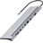 USB-C HUB 11v1 (USB-C PD, HDMI 4K, VGA, LAN RJ45, 3x USB 3.0, SD, microSD, audio)