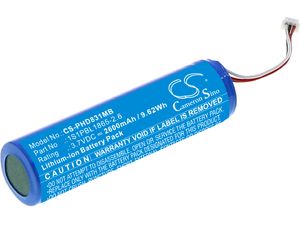 Baterie pro Philips Avent Scd831, Philips Avent Scd833, 2600 mAh, Li-Ion