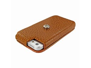 Piel Frama Tasche für iPhone 5 iForte karabu, Tan