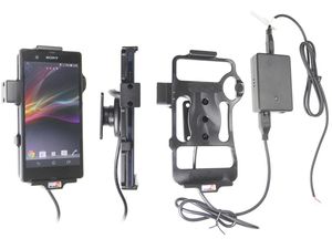 Brodit držák do auta na Sony Xperia Z bez pouzdra, se skrytým nabíjením