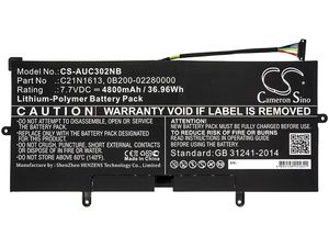 Akkumulátor Asus Chromebook Flip C302C, Chromebook Flip C302CA és más készülékekhez, 4800 mAh, Li-Pol