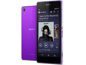 Sony Xperia Z2, lila