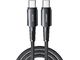 Essager Sunset USB-C / USB-C 2.0 5A, 240 W, 1 m, sérült csomagolás