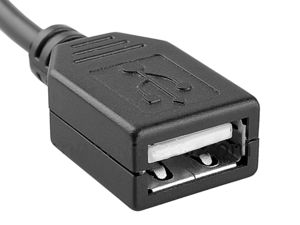 Adaptér pro microUSB-OTG, USB host, USB kabel s funkcí USB On-The-Go pro Samsung Galaxy S III