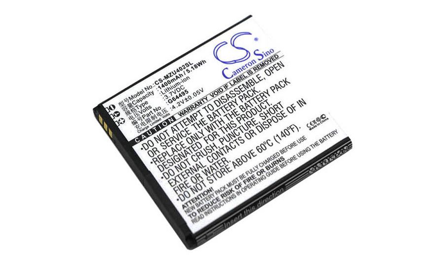 Baterie pro Navon Mizu D402 (ekv.G64495) 1400mAh, Li-ion