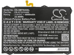 Baterie pentru Samsung Galaxy Tab S3 9.7, 6000 mAh, Li-Ion