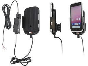 Brodit държач за Point Mobile PM30 без калъф, със скрито 15W безжично Qi зареждане