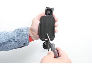 Brodit държач за Point Mobile PM30 без калъф, със скрито 15W безжично Qi зареждане