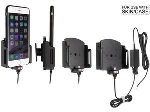 Brodit suport auto pentru Apple iPhone 11/XR/Xs/Xs/Xs/Xs Max/X/8/7/6s/6 Plus în husă, nast. cu taxă ascunsă