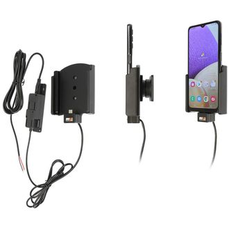 Brodit autós tartó Samsung Galaxy A52/A52s készülékhez tok nélkül, rejtett töltéssel
