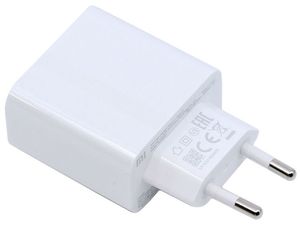Xiaomi Mi 33W Wall Charger (Type-A+Type-C), originální cestovní nabíječka, rychlonabíjení, bílá