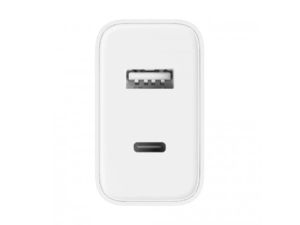 Xiaomi Mi 33W Wall Charger (Type-A+Type-C), originální cestovní nabíječka, rychlonabíjení, bílá