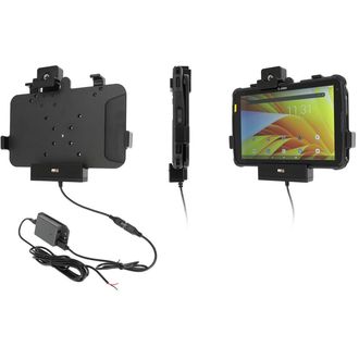 Brodit държач за Zebra ET40/ET45 10" в калъф, AMPS/VESA 75, заключващ се, скрито зареждане