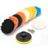 Mobilly Universal-Polierscheiben-Set mit Bohreraufsatz, Durchmesser 12,5cm