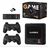 GAMEBOX G10, 40.000 játék támogatása, két kontroller, 128 GB, fekete