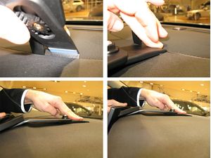 Brodit ProClip montážní konzole pro Volvo V90/S90 17-24, zesílený, na střed