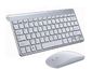 Mobilly Tastatură și mouse fără fir pentru Android, Mac, Windows, argintiu