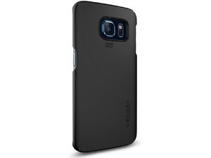 Spigen Thin Fit Hülle für Samsung Galaxy S6 edge, metallic grau