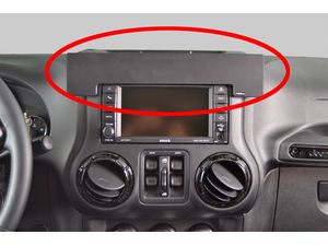 Brodit ProClip montážní konzole pro Jeep Wrangler 11-18 USA, zesílený, na střed