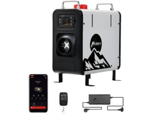 Hcalory HBS2 - unabhängige 8kW Dieselheizung, 12V/24V/220V, 3,5L Tank, APP