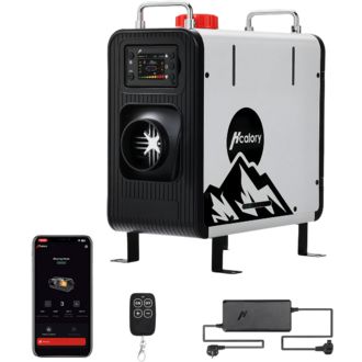 Hcalory HBS2 - независим дизелов нагревател с мощност 8kW, 12V/24V/220V, резервоар 3,5L, APP