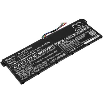 Akkumulátor a Acer Aspire 3 A315-21, 4750mAh