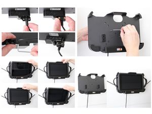 Brodit държач за Zebra ET51/ET56 8.4 със скенер, подсилен, VESA75/100, DC захранващ конектор