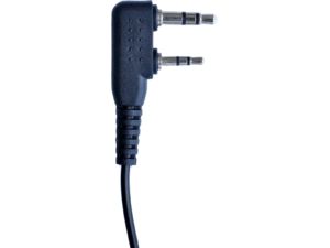 Handset mobil cu microfon pentru radiouri Baofeng/Kenwood și altele, canal auditiv transparent